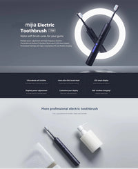 Sonic Electric Toothbrush with LED Smart Display