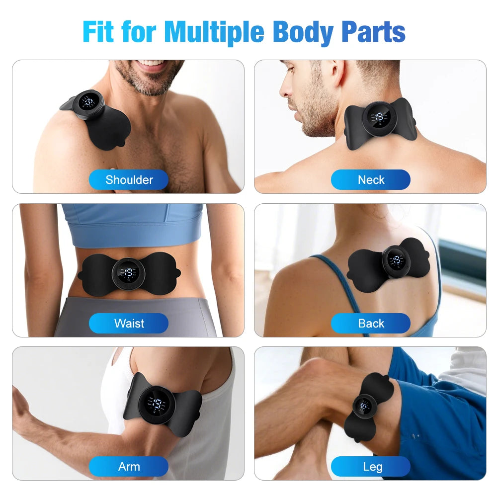 Wireless EMS Heating Muscle Stimulator for Full Body Relief - 12