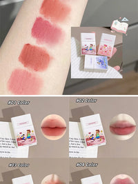 Velvet Matte Lip Clay for Soft Long-Lasting Color