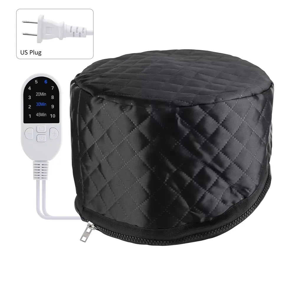 Professional Electric Thermal Hair Steamer Cap for Deep Conditioning - 16