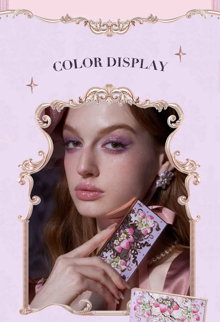 Five-Color Strawberry Eyeshadow Palette - 11