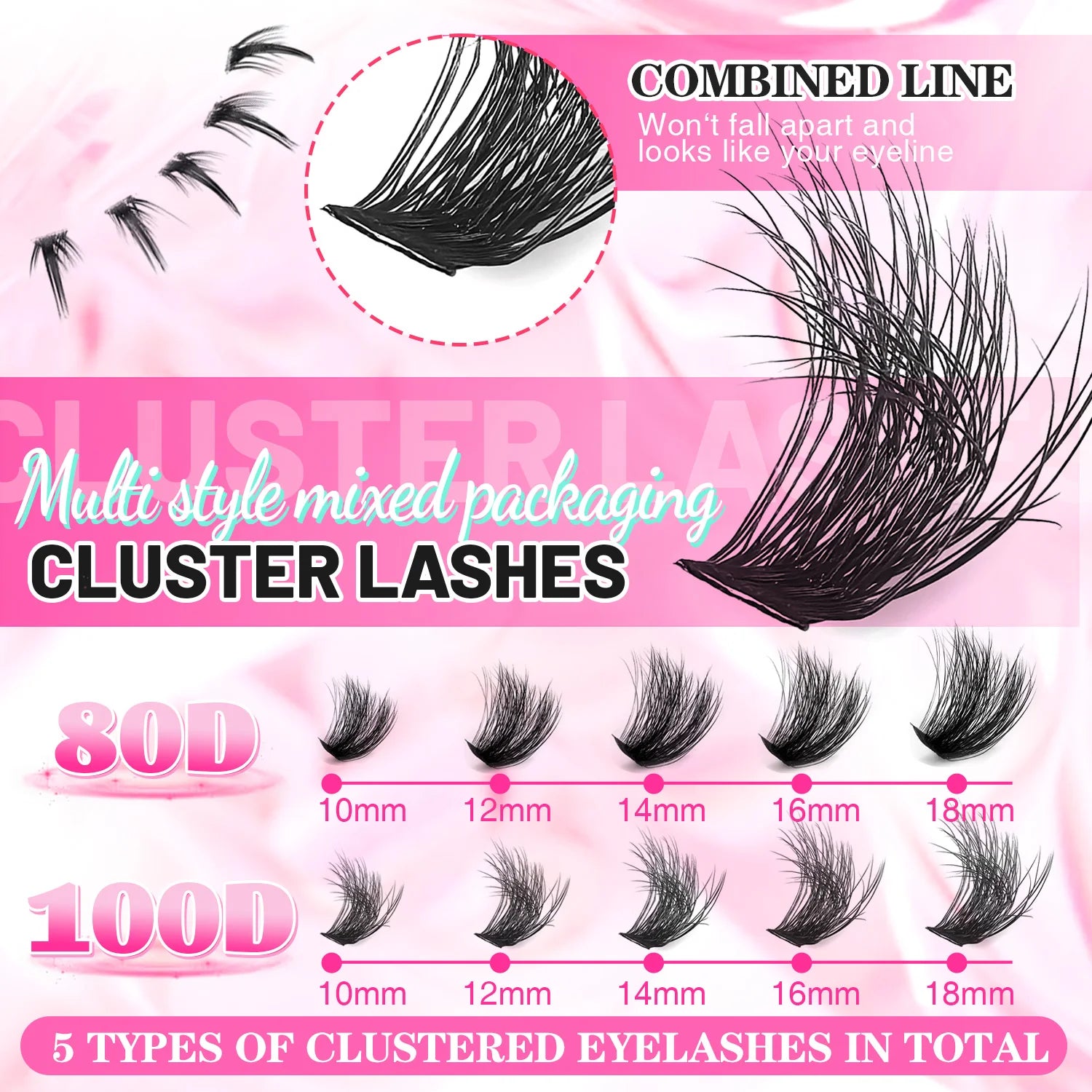 DIY Individual Lash Cluster Kit for Volume - 3