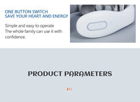 Smart Electric Neck Massager with Pulse and Heat