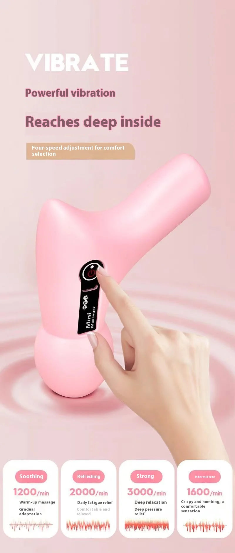Portable Deep Tissue Mini Muscle Massage Gun - 20
