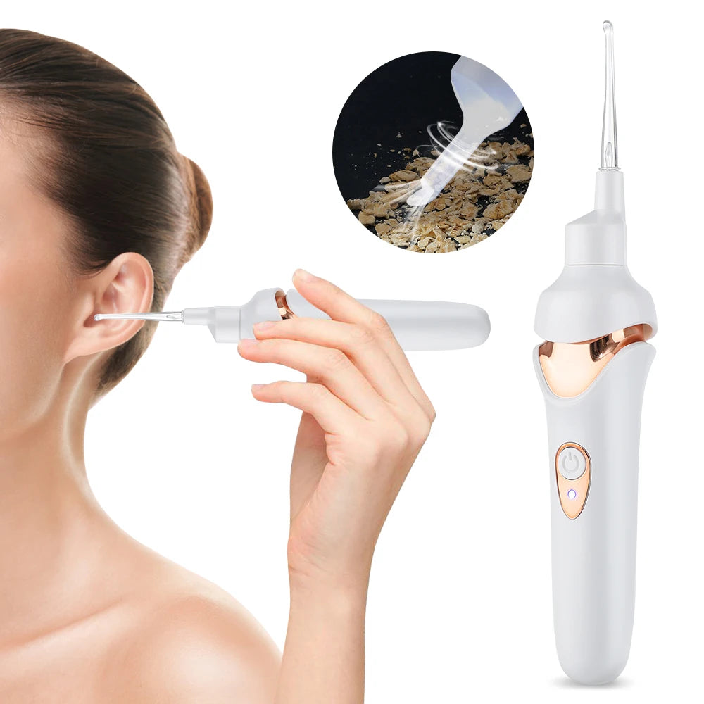 Electric LED Ear Wax Removal Vacuum Cleaner - 23