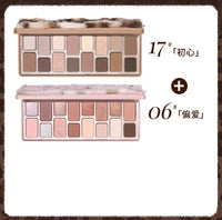 16-Color Versatile Eyeshadow Palette for Daily & Glam Looks
