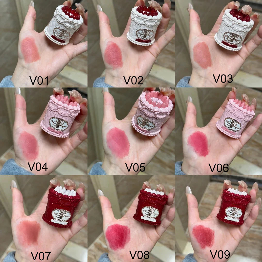 Strawberry Cupid Velvet Matte Makeup Collection Set - 4