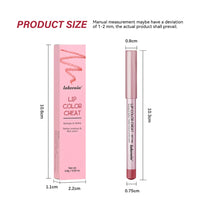 Long-Lasting Waterproof Matte Lip Liner Set