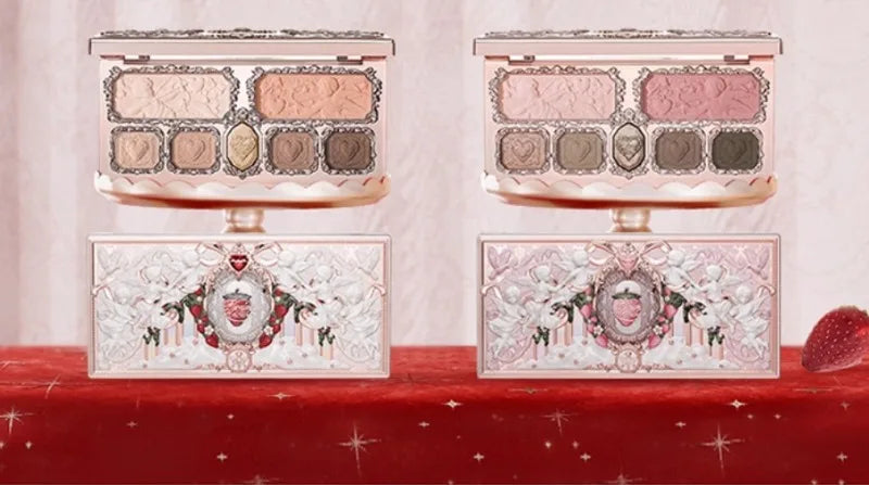 Romantic Strawberry Cupid Makeup Gift Set - 7