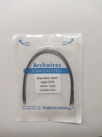 Stainless Steel Orthodontic Arch Wires - 10 Pack