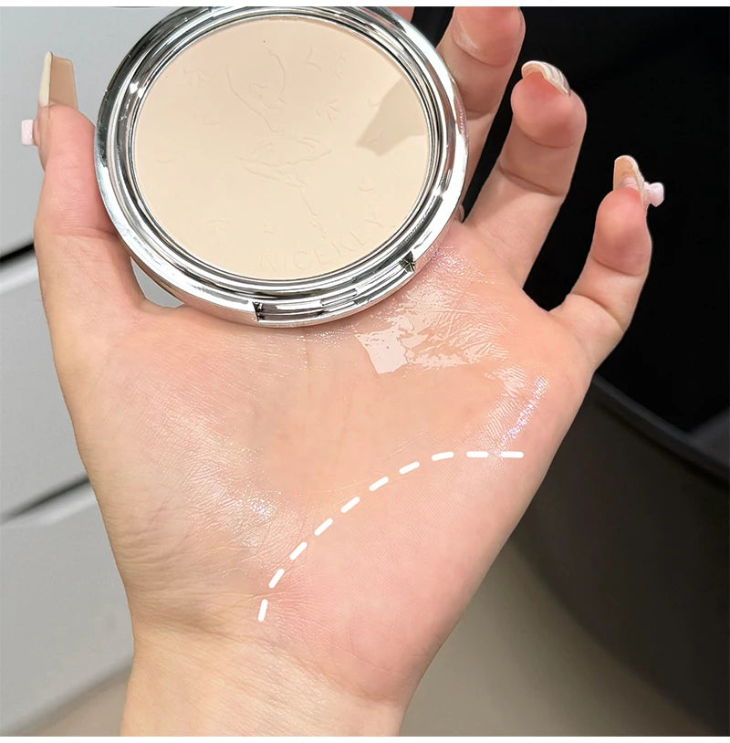 Matte Three-Color Pressed Setting Powder for Oil Control - 11