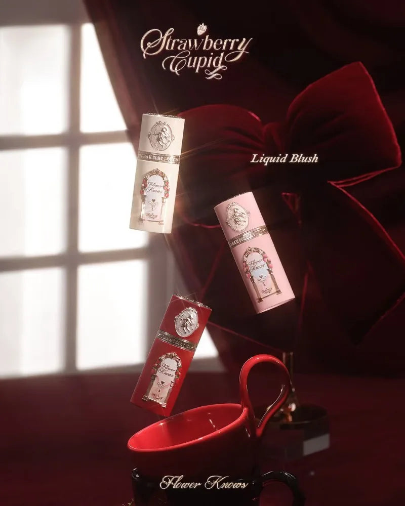 Strawberry Cupid Aesthetic Makeup Gift Set - 9