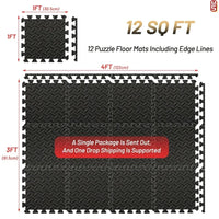 Interlocking EVA Foam Floor Tiles for Home Gym