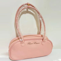 Quilted Pink Cosmetic Handbag for Daily Essentials