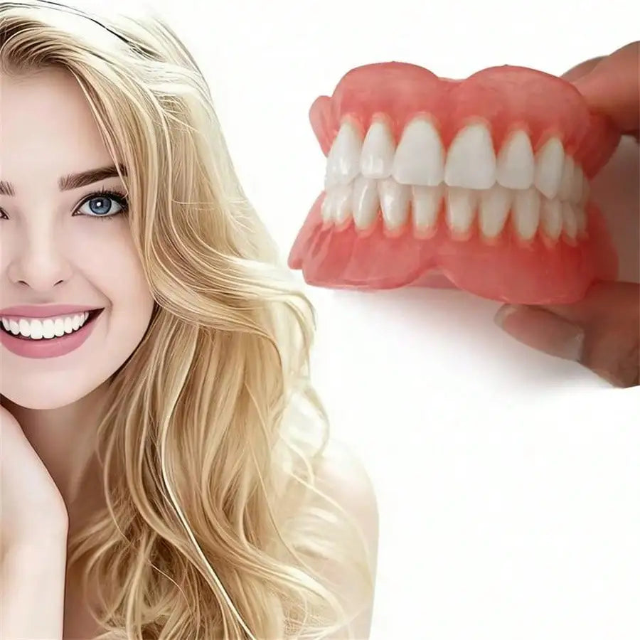 Realistic Natural-Look Cosmetic Dentures for Smile Restoration - 6