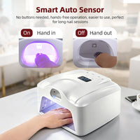 Dual-Mode Professional Gel Nail Dryer with Auto Sensor