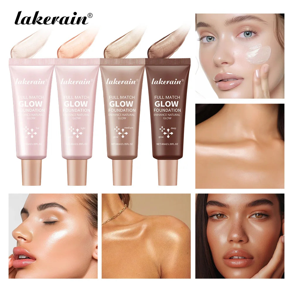 Liquid Illuminating Glow Foundation and Highlighter