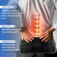 Adjustable Sacroiliac Hip Belt for Lower Back and Sciatica Pain