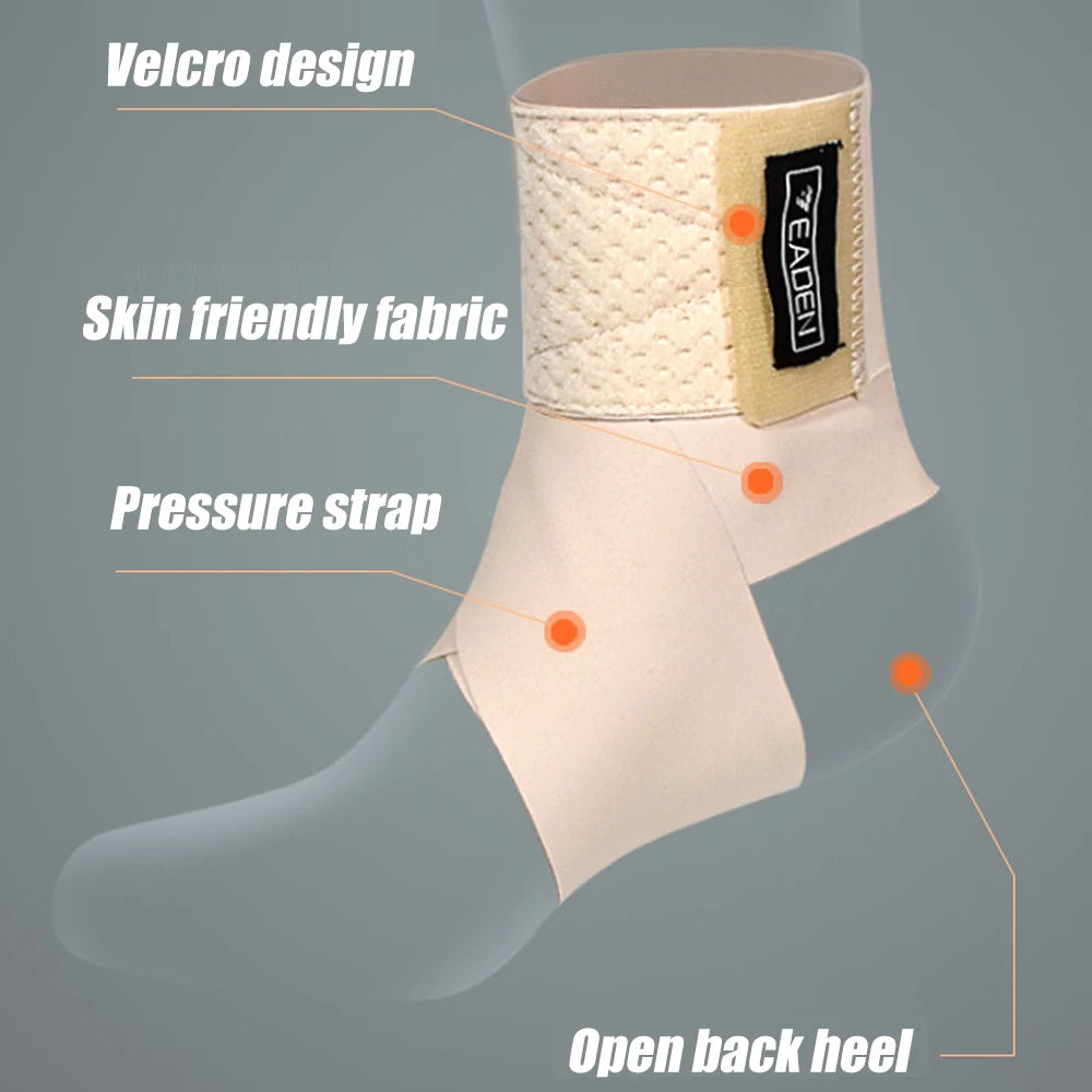 Adjustable Ankle Support Wrap for Pain Relief and Stability - 10