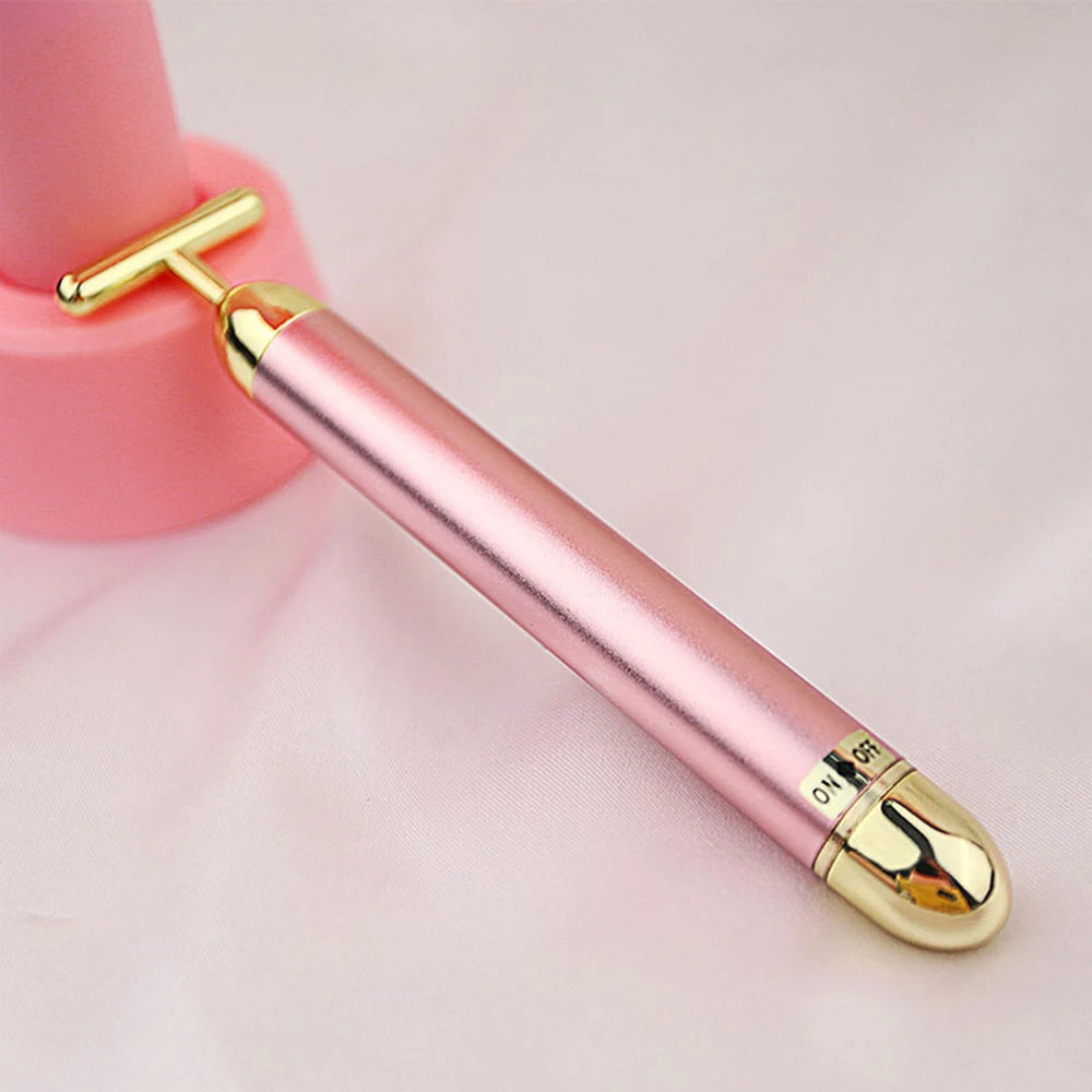 24k Gold Vibrating Facial Slimming and Firming Beauty Bar - 33