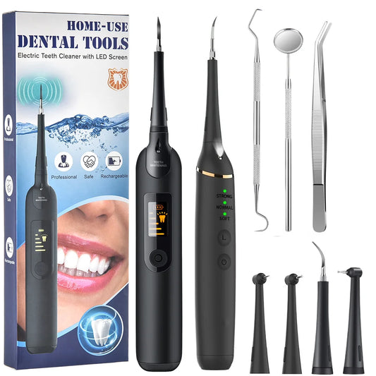 Electric Sonic Plaque Remover for Home Teeth Whitening