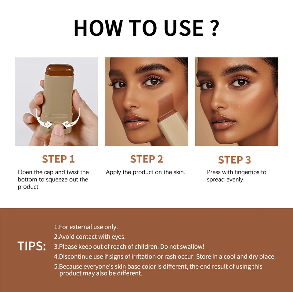Matte Foundation Stick with Built-in Brush - 29