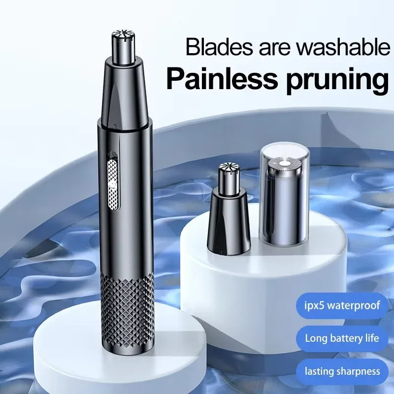 Painless Electric Nose and Ear Hair Trimmer