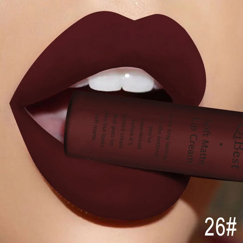 Velvet Matte Long-Lasting Liquid Lipstick - 42