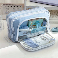 Large Capacity Multi-Layer Pencil Case for Students