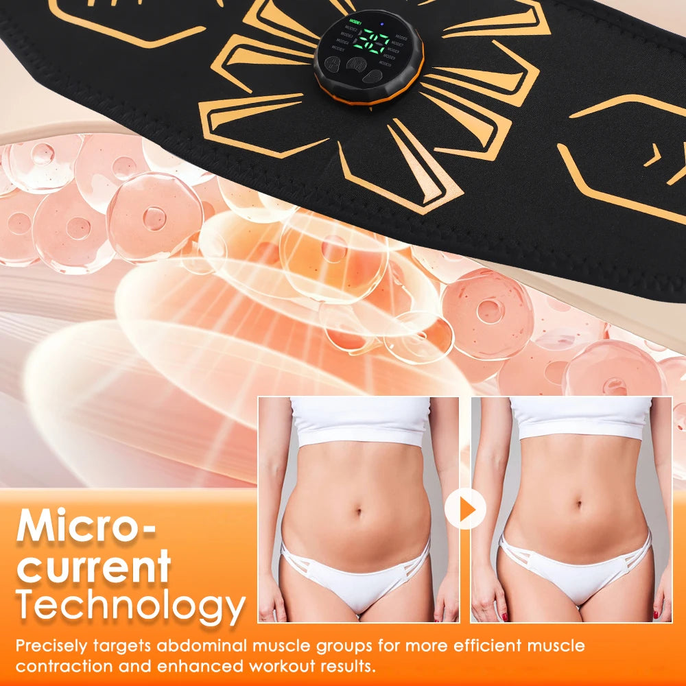 EMS Smart Muscle Toning Belt for Abdominal Workout - 6