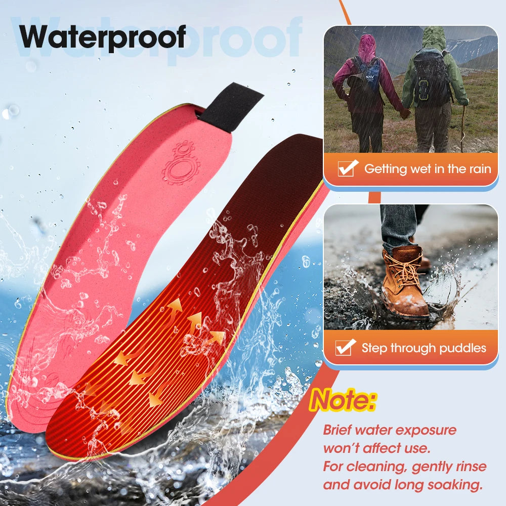 App-Controlled Rechargeable Heated Insoles for Winter - 17