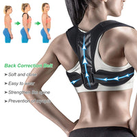 Adjustable Back Posture Corrector for Spine and Shoulder Alignment