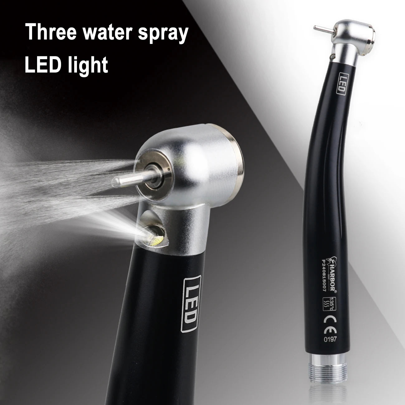 Professional LED Dental Handpiece Kit with Air Motor - 3