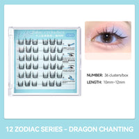 No-Glue DIY Segmented False Eyelashes
