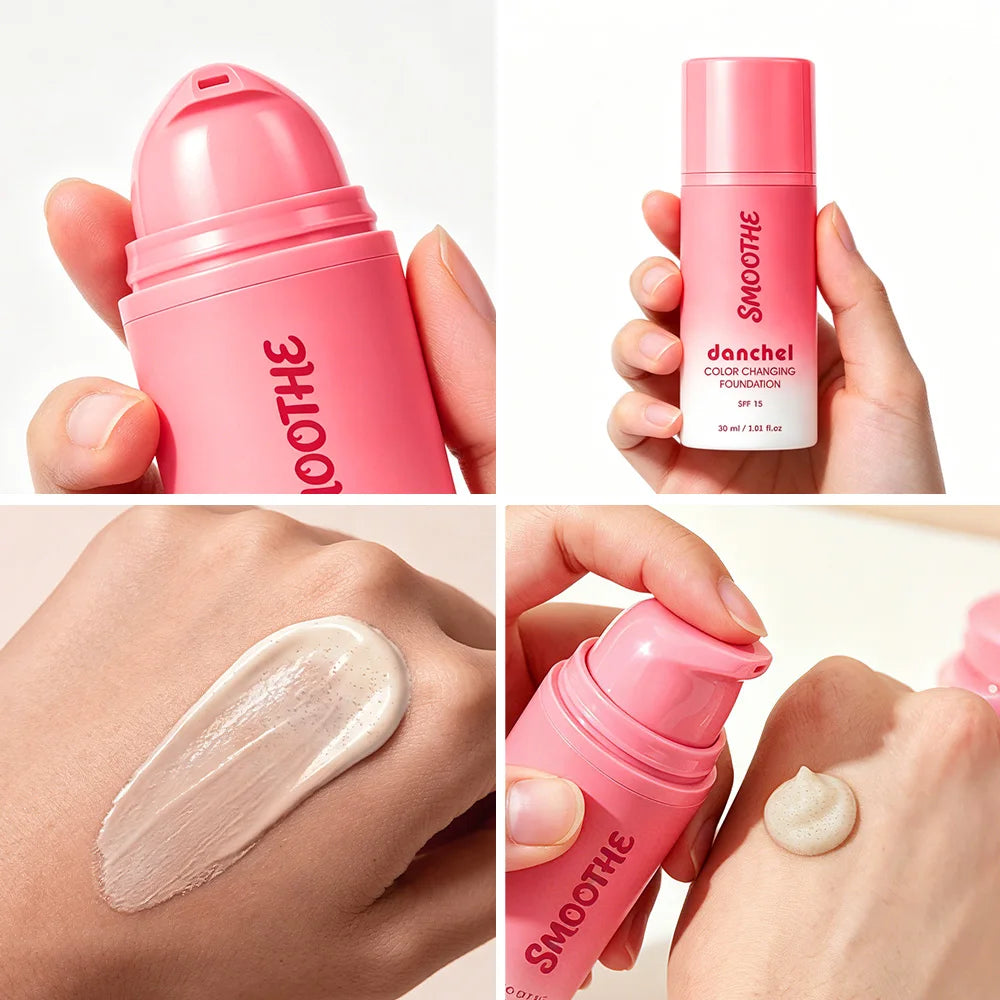 Color-Changing Foundation for Flawless Skin Tone - 6