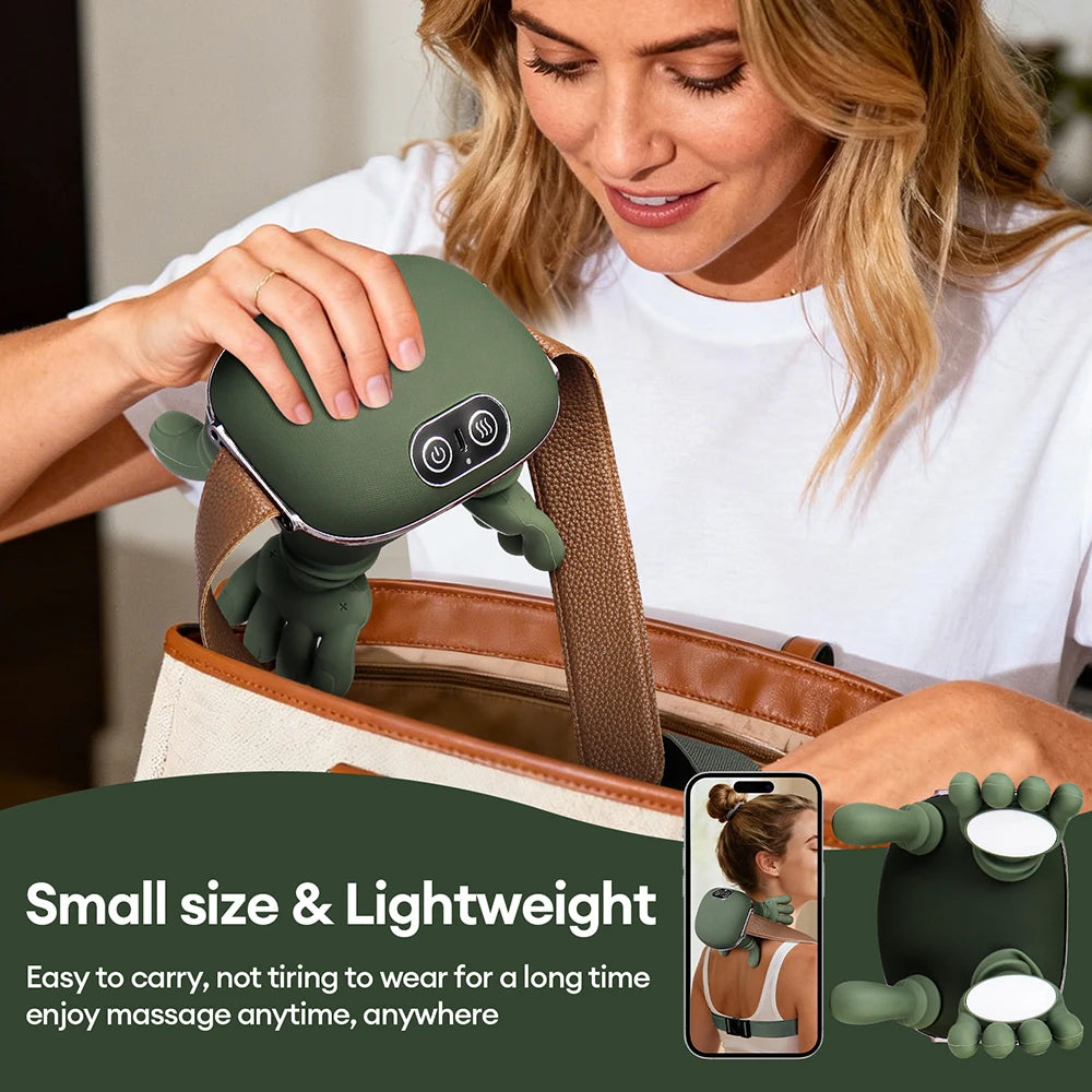 Wireless Hand-Shaped Trapezius and Neck Massager - 16