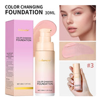 Color-Changing Liquid Foundation for Flawless Skin