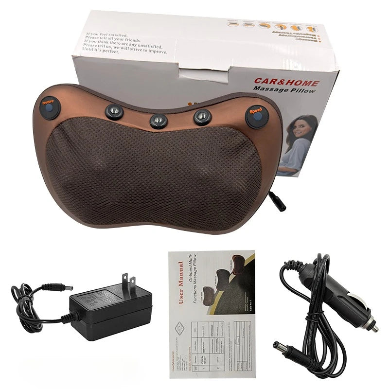Electric Shiatsu Neck and Back Massage Pillow with Heat - 19