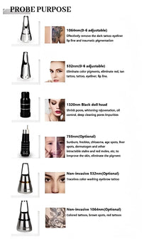 Professional Picosecond Laser Tattoo and Skin Rejuvenation Machine