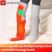 Red Light Therapy Heated Leg Massager for Pain Relief