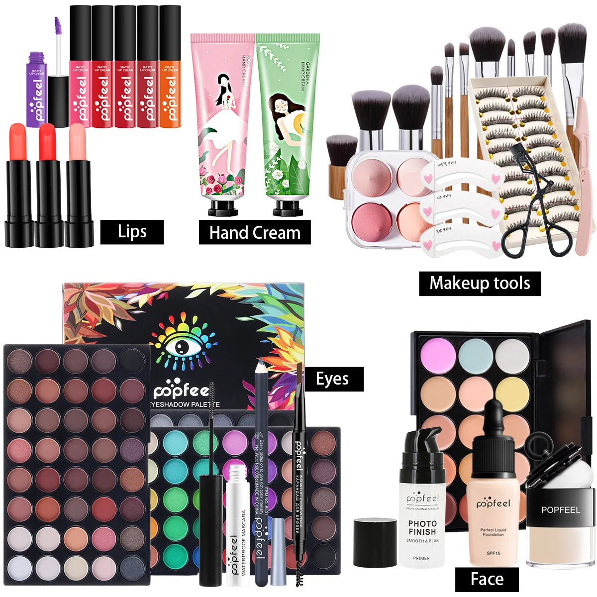 All-in-One Professional Makeup Kit Gift Set - 21