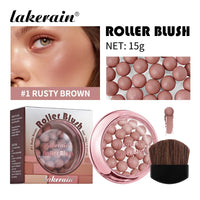 Long-Lasting Shimmering Pearl Blush Powder Beads