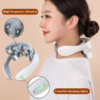 Smart Electric Neck Massager with Pulse and Heat