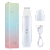 Ultrasonic Facial Skin Scrubber for Deep Pore Cleaning