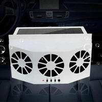 Solar-Powered Car Window Ventilation Fan