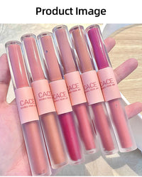 Dual-Ended Matte and Gloss Lipstick Duo