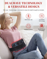 Red Light Therapy Belt for Pain Relief and Muscle Recovery