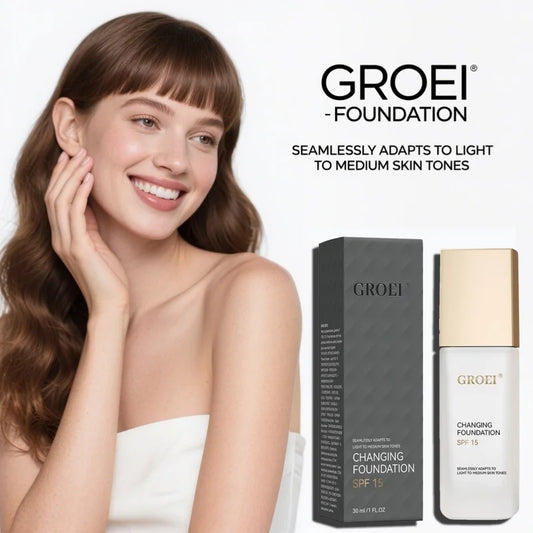 Color-Changing Foundation for Flawless Skin Tone Matching