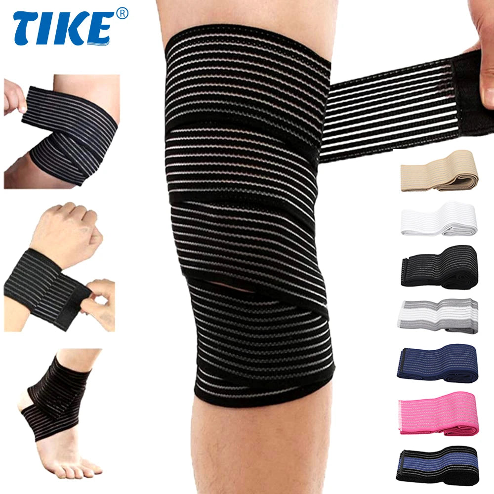 Adjustable Elastic Compression Support Wrap for Joints and Muscles - 1
