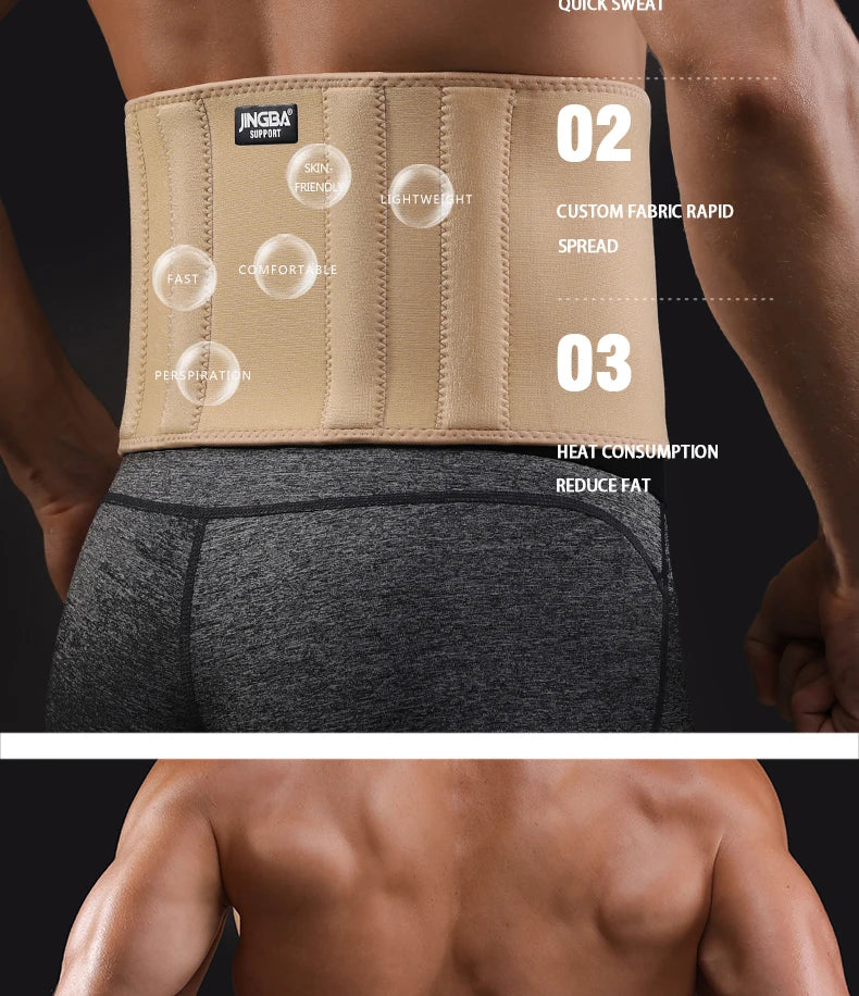 Adjustable Neoprene Waist Trimmer and Lumbar Support Belt - 10